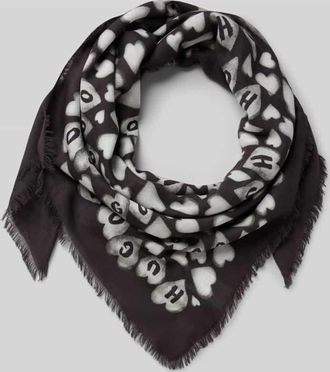 HUGO BOSS Tuch aus Modal-Baumwoll-Mix Modell ALYCIA in Black, Gr&ouml;&szlig;e 1