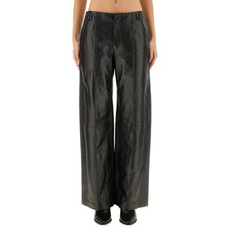 Isabel Marant Ciara Pants - Dames - Broeken - Zwart - Maat: XS Leer