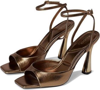 Aldo Valentyna Womens Dress Sandals Bronze : EU 42.5 (US Womens 11) B - Medium, Leather