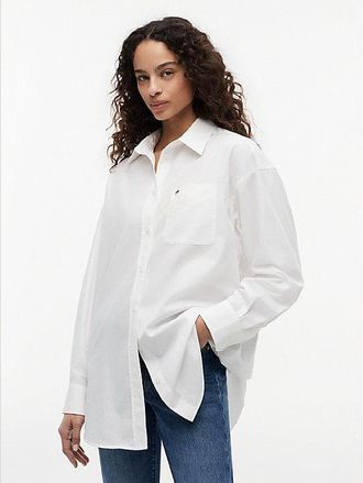 Tommy Hilfiger Oversized Fit Poplin Shirt