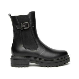 Nero Giardini Schoenen, Dames, Zwart, 36 EU, Leer, Chelsea Boots