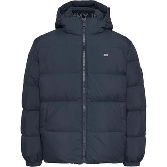 Tommy Jeans Essential Down Jacket - Heren - Gewatteerde jassen - Blauw - XL - Polyester - Jassen