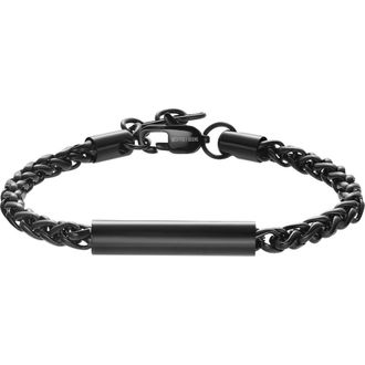 Geoffrey Beene Wheat Chain Bracelet in Black at Nordstrom Rack