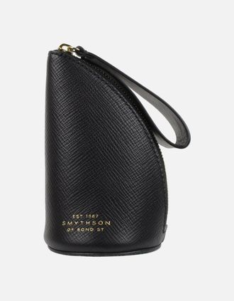 Smythson Mens Smythson Purse - Black - Size: ONE size