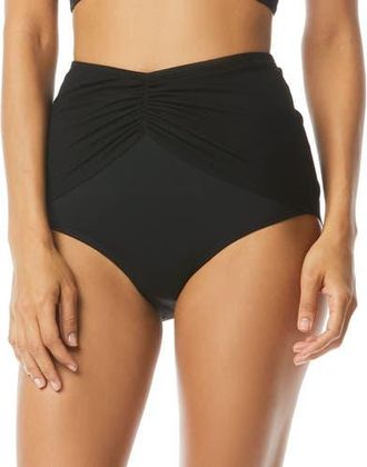 Coco Reef Diva High Waist Bottom in Cast-Black at Nordstrom, Size X-Large