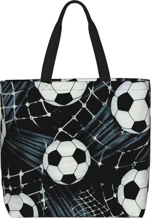 Generic Women Handbag Soccer Tote Bag Lightweight Fashion Beach Travel Bags, For Birthday, Christmas, School, Wedding, Swim