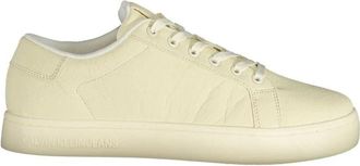 Calvin Klein Witte Heren Sneaker Athleisure Statement Schoenen - Heren - Sneakers - Wit - 40 EU - Schoenen