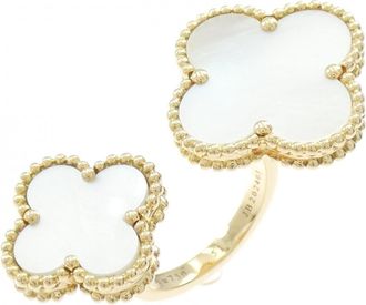 Van Cleef & Arpels Yellow Gold Yellow Gold (18K) Band Ring (Pre-Owned)