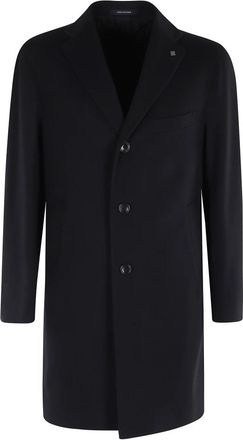 Tagliatore Enkelbreasted JAS - Heren - Mantel - Blauw - 2XL - Jassen