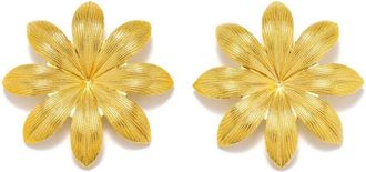 D'Estr&euml;e Paris Sonia Liliun earrings - women - Gold Plated Brass - One Size