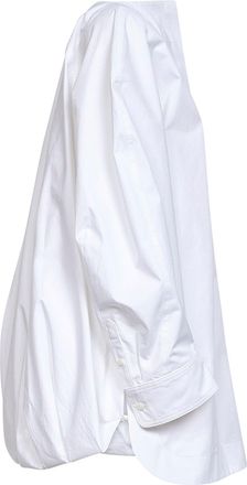 Jacquemus Womens Bouffant Shirt The Pittore White Cotton