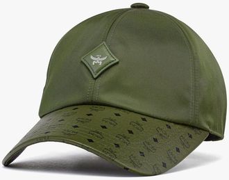 MCM Classic Cap In Econyl And Leather