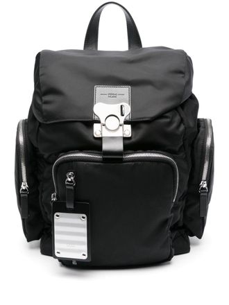 FPM Milano small Bank On the Road Butterfly backpack - unisex - ECONYL - OS - Black
