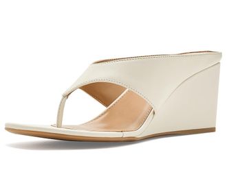 Marc Fisher Udena Womens Dress Sandals Cream Leather : 9.5 M