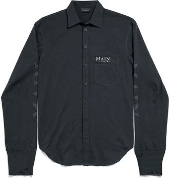 Balenciaga Hombre, Camisas, Negro, Talla: M