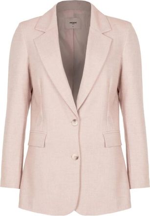 Freebird by Steven Laurette Blazer - Dames - Blazers - Roze - S - Leer - Jassen