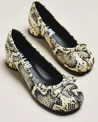 Bibi Lou Split Toe Ballet Heels