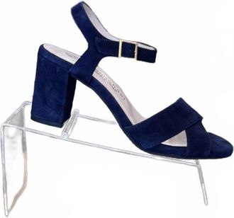 Eric Michael Womens Cathy Heel Sandals In Navy