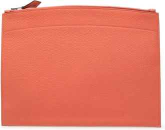 Herm&egrave;s Pre-owned Hermes Medium Togo Bazar Pouch Ladies GNN8CSHYS0IM6OZB