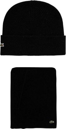 Lacoste unisex, Accessoires, Zwart, Maat: ONE Size Wol