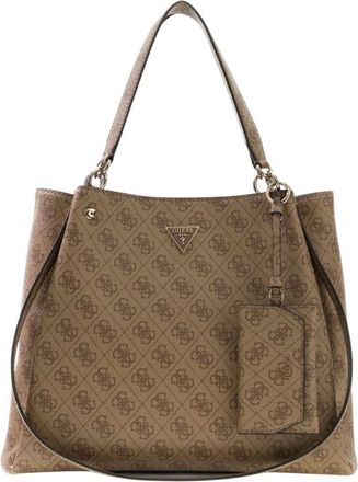 Guess Tassen, Dames, Beige, ONE Size, Lorella Logo Girlfriend Tote