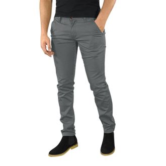 Generic Suit Trousers Mens Slim Fit Modern Elegant Business Suit Trousers Slim Fit Trousers Men Work Trousers Leisure Regular Trousers Hiking Trousers Mens Su