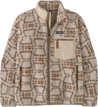 Patagonia Classic Retro-X Geometric Pattern Stand Collar Jacket