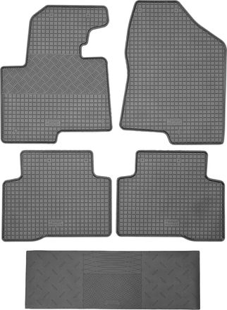 OEM Alfombrillas Rigum 901245 + Funda 900101 - Hyundai Santa Fe Iii Suv De 2013 A 2019, Hk Delanteras - Instalaci&oacute;n