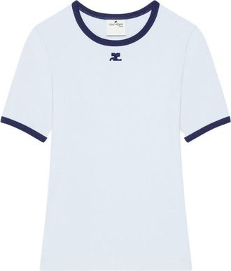 Courr&egrave;ges Donna, Top, Blu, S, new