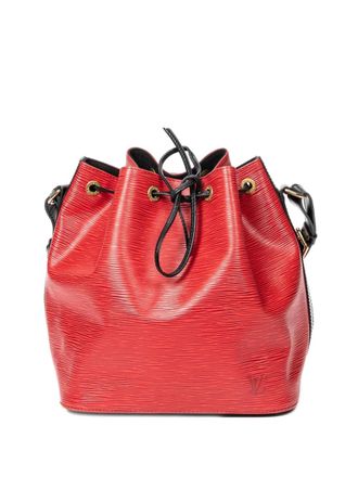 Louis Vuitton 1990 No&eacute; bucket bag - Red