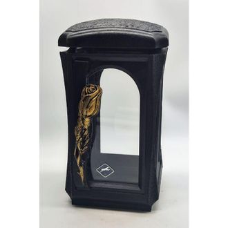 OEM Linterna De Capilla Antigua Negra Nueva-25 / Rose-pln / 1 Pieza