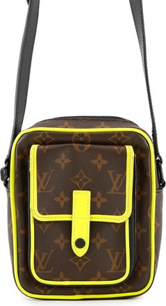 Louis Vuitton Monogram Macassar Brown Noir Shoulder Bag (Pre-Owned)