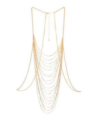 8 by YOOX CHAINS BODY JEWEL TOP