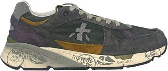 Premiata Heren sneakers voor stijlvolle casual uitstraling - Heren - Sneakers - Blauw - 40 EU - Schoenen