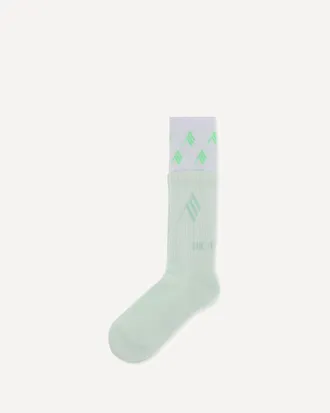 The Attico Logo cotton Socks Female L-XL