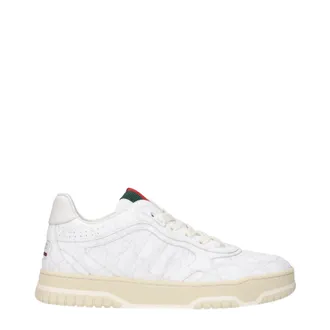 Gucci Damess Witte stoffen sneakers
