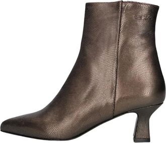 Roberto d'Angelo Roma Enkellaarsjes - Dames - Schoenen - Bruin - Maat: 39 EU Leer