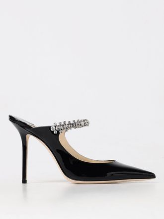 Jimmy Choo London Bing patent leather mules