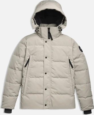 Canada Goose Mens Wyndham Parka BD Limestone - Tan - Size: Regular/36