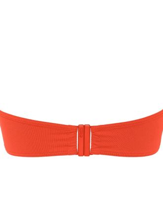 Eres Ruched Detail Bandeau Top - Orange