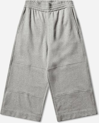 Dries Van Noten Men s Loose Cotton Shorts Grey Melange