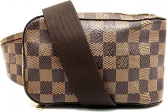 Louis Vuitton Brown Damier Canvas Fanny Pack Pouch Sling Bag (Pre-Owned)