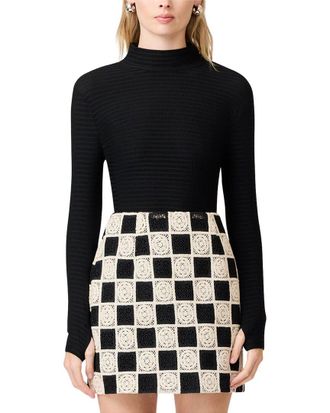 Elliatt T Soho Crochet Mini Dress