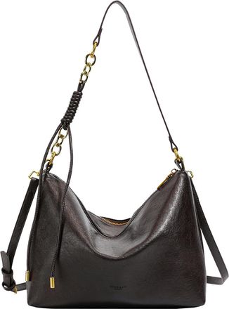 Generic Women Solid Color PU Shoulder Bag Crossbody Bag Large Capacity Daily Use(Coffee) (Coffee)