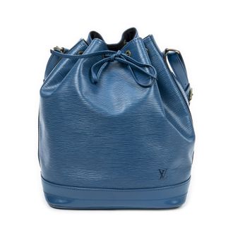 Louis Vuitton Pre-owned Womens Noe GM Shoulder Bag - Blue - One Size