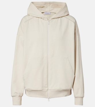 Brunello Cucinelli Monili cotton hoodie