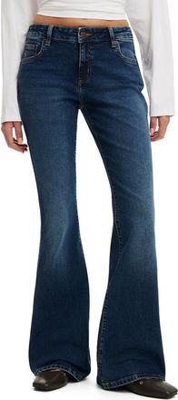 Cotton On Womens Mid Rise Bootcut Jean in Solace Blue at Nordstrom, Size 10