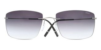 Silhouette Avior Rimless 8741/75 7210 Mens Sunglasses Silver Size 60
