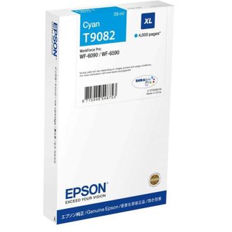 Epson T9082 C13t908240 Tinta Original Cyan