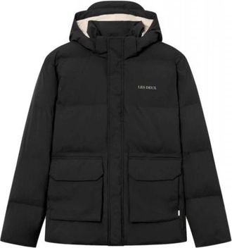 Les Deux Heren, Jassen, Zwart, Maat: M Poliester